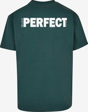 T-Shirt 'Believe' Merchcode en vert