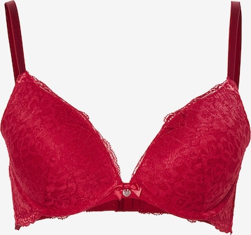 raudona Hunkemöller Marškinėliai Liemenėlė 'MARINE': priekis