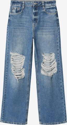 Jeans 'Wider' di MANGO TEEN in blu: frontale