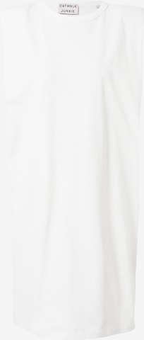 CATWALK JUNKIE - Vestido 'ROSIE' em branco: frente
