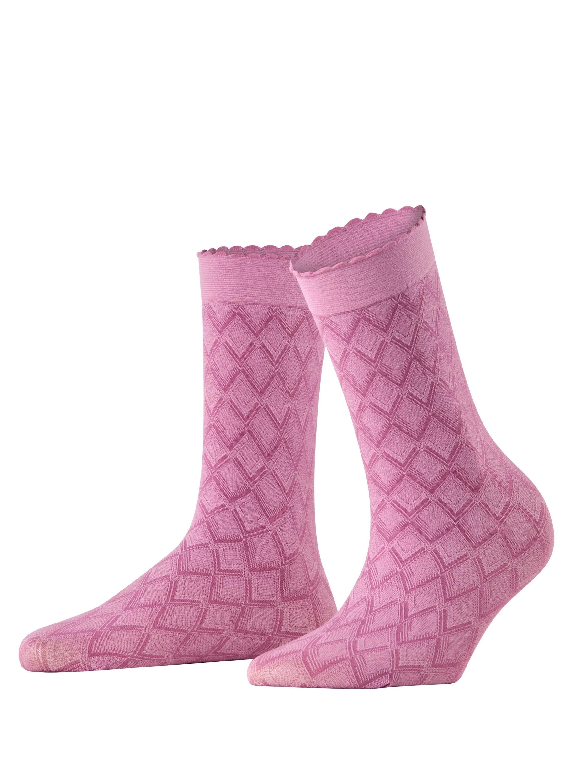 FALKE Socken 'Ice Dune'‌‌‌‌‌‌‌‌‌ in Pink: Vorderseite