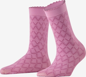 FALKE Socken 'Ice Dune' in Pink: Vorderseite