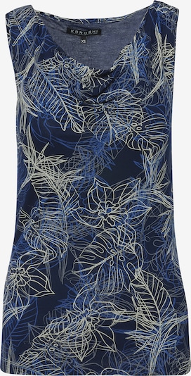 KOROSHI Top u sivkasto bež / plava / morsko plava, Pregled proizvoda