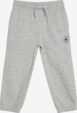 CONVERSE Regular Trousers 'CNVB' in Grey: front