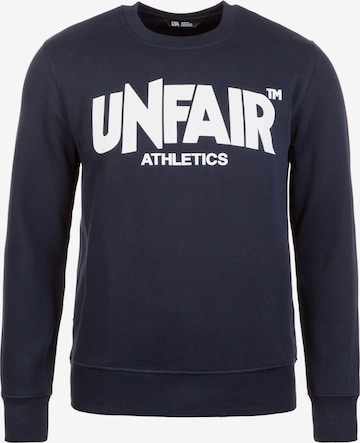 Unfair Athletics Sweatshirt in Blau: predná strana