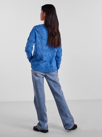 PIECES Sweater 'Bibbi' in Blue