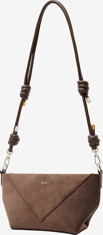 NALì Schultertasche in Braun: Vorderseite