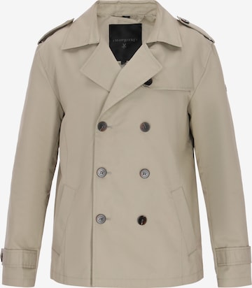 DreiMaster Klassik - Sobretudo meia-estação em verde: frente