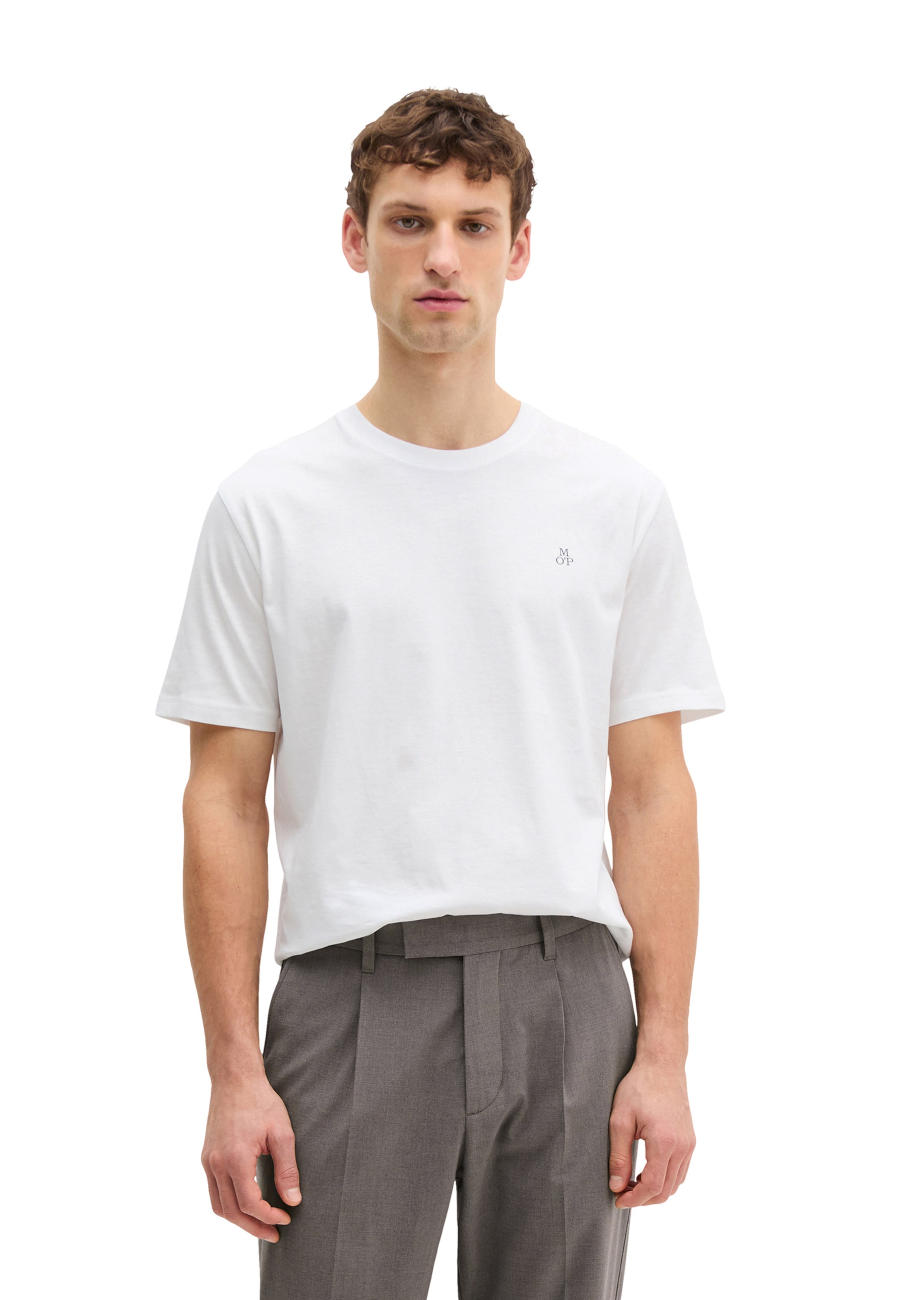 Marc O'Polo Shirt in White: front
