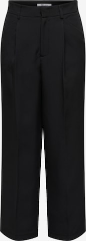 ONLY Wide Leg Hose 'Tate-Abba' in Schwarz: predná strana