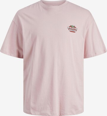 T-Shirt JACK & JONES en rose : devant