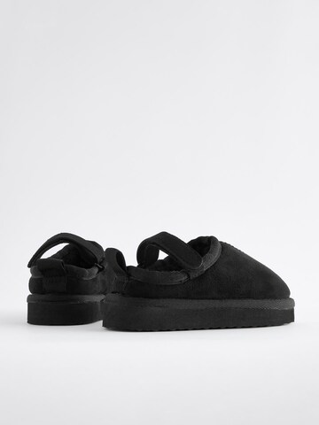 Next Slipper in Black
