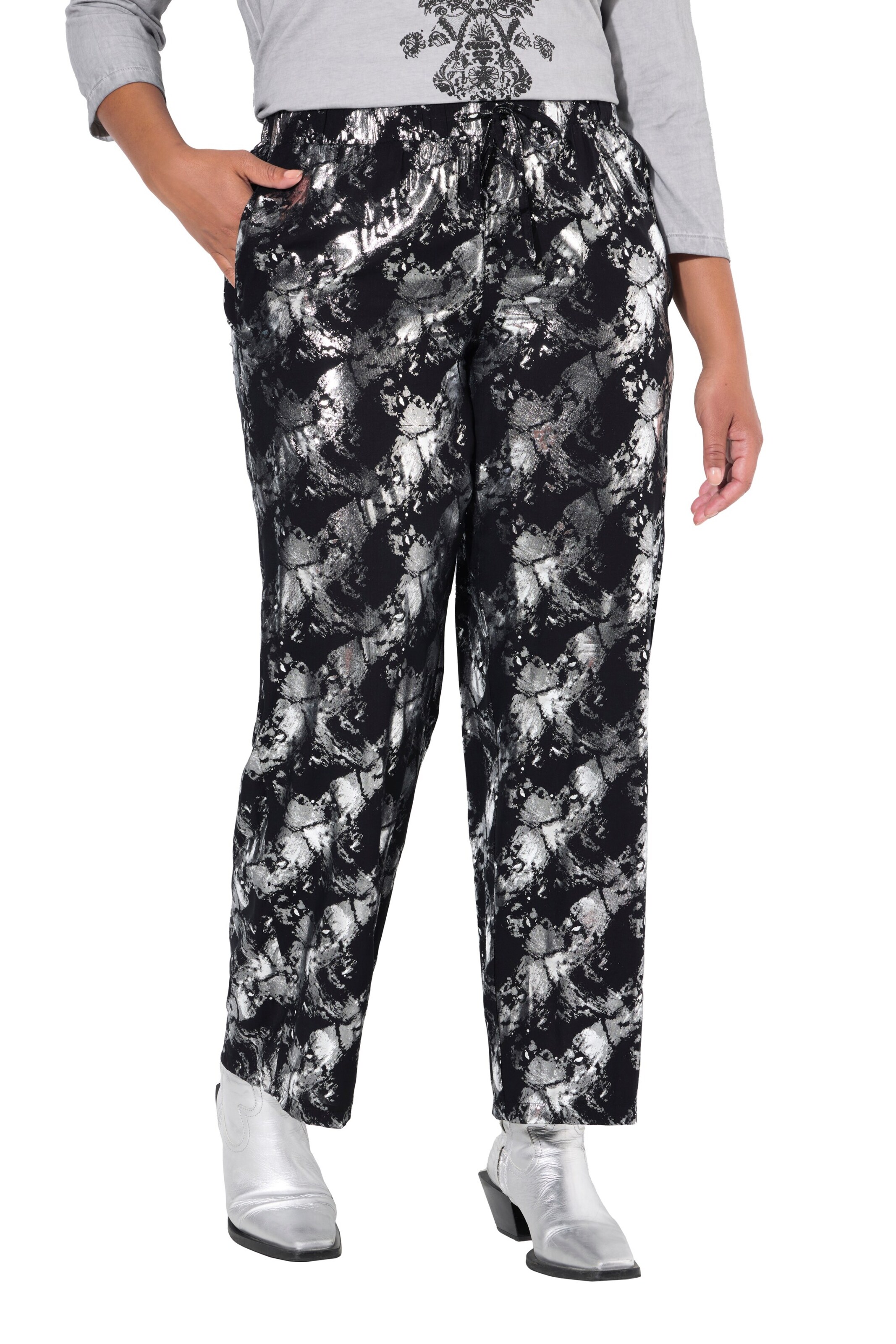 Angel of Style Regular Hose in Schwarz: Vorderseite