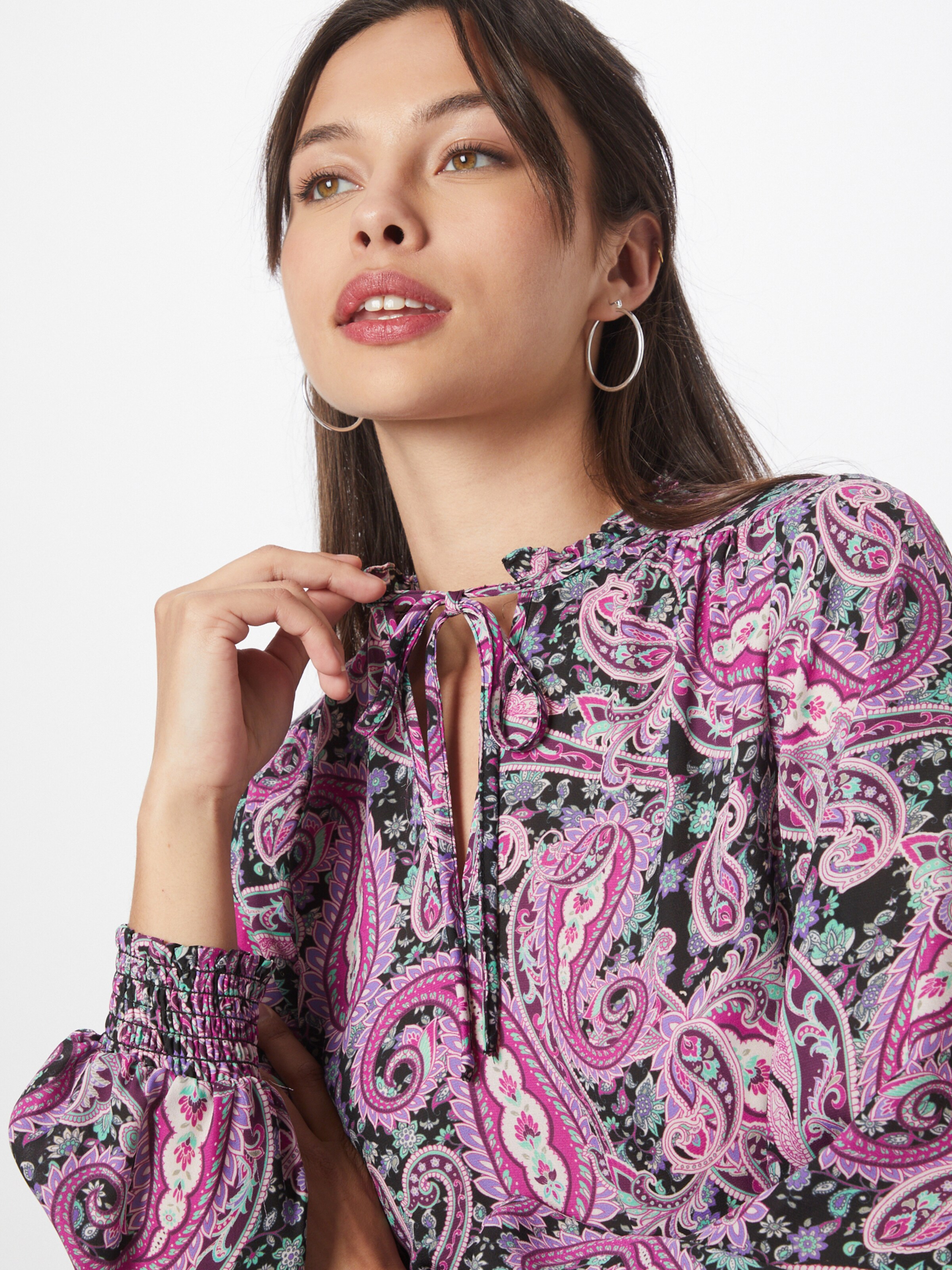 Frauen Große Größen Wallis Bluse in Lila - YY61676 Frauen Große Größen Wallis Bluse in Lila - YY61676
