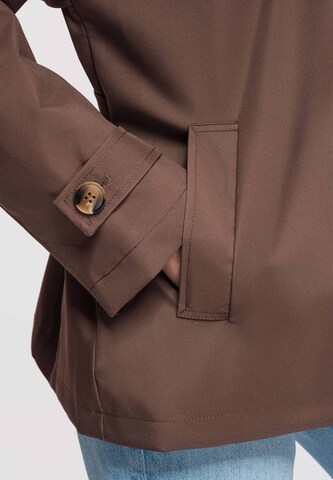 Manteau mi-saison 'OW-COLC-0114' Ombre en marron