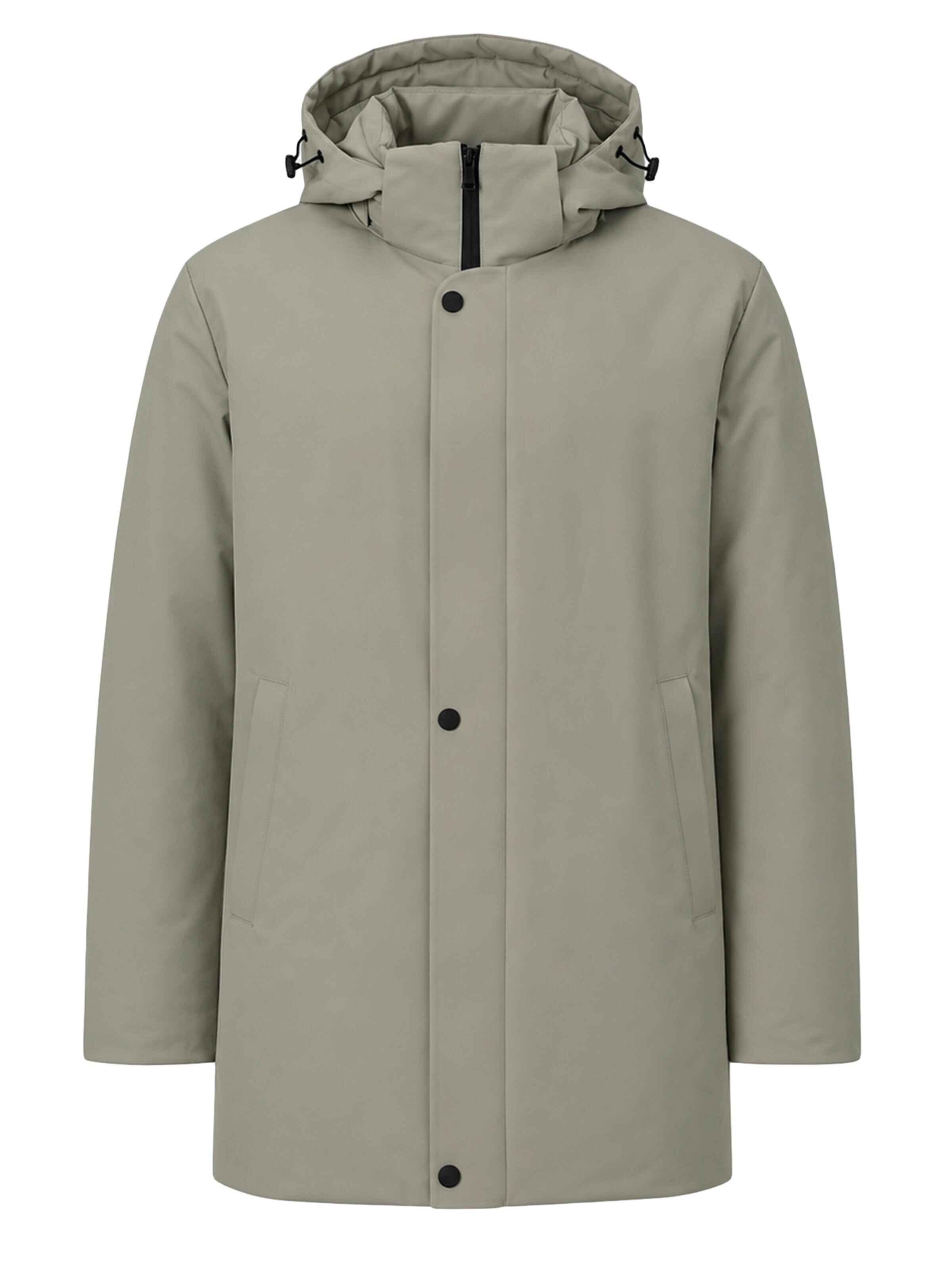 ALLTHEMEN Winter Jacket 'Nordlicht' in Green