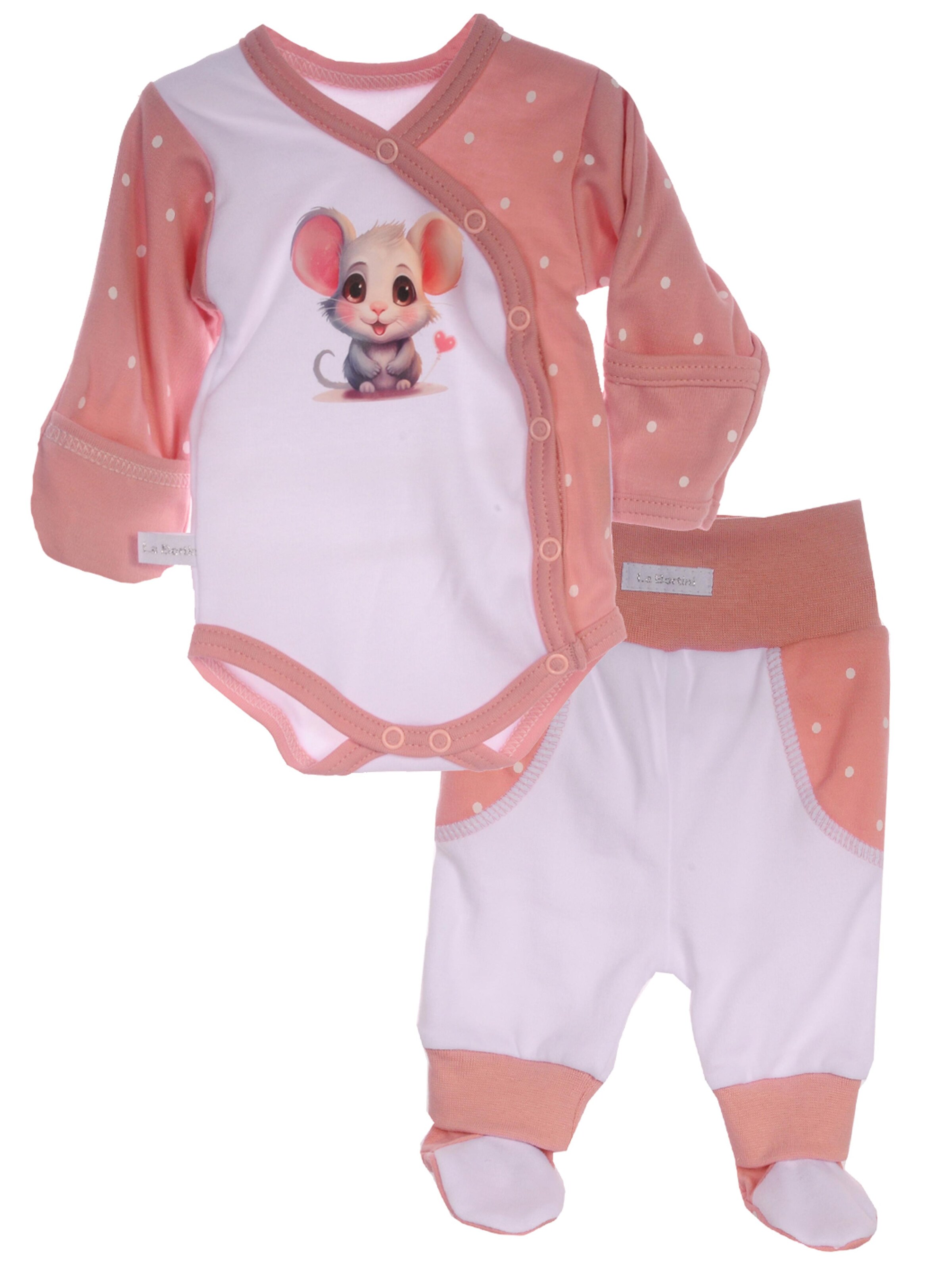 La Bortini Set‌‌‌‌‌‌‌‌‌ in Pink: Vorderseite