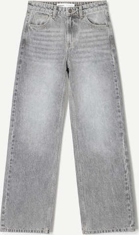 Jean Bershka en gris : devant
