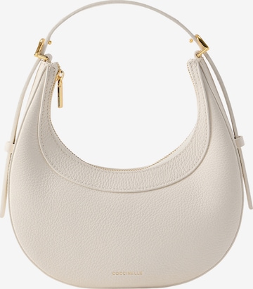 Coccinelle Schultertasche in Beige: Vorderseite