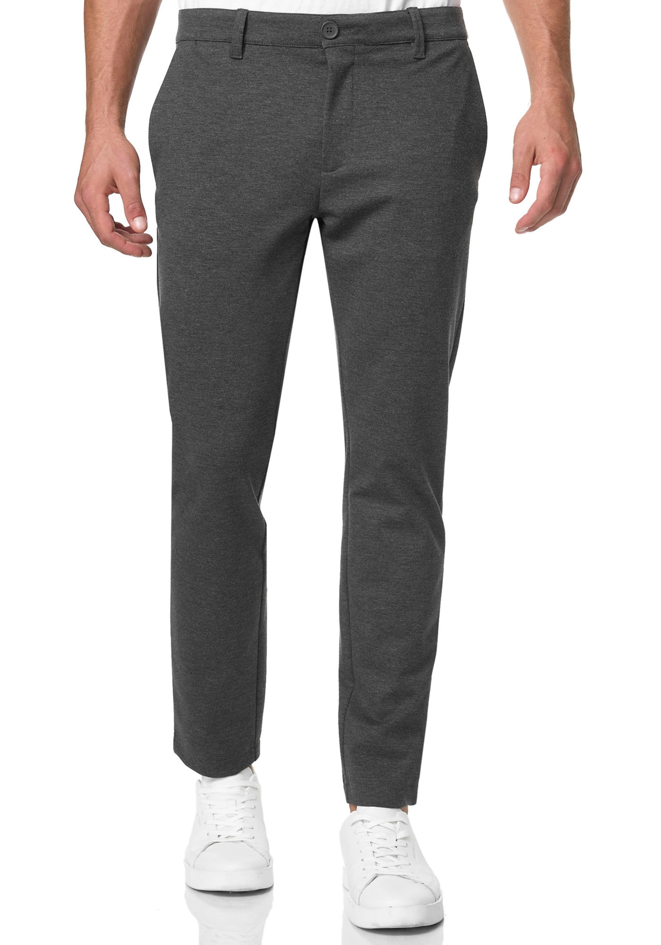INDICODE JEANS Hose in Grau: Vorderseite