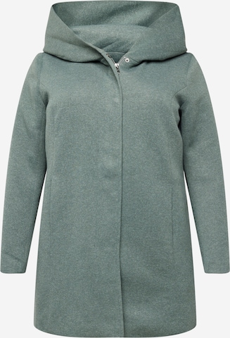 Manteau mi-saison 'Sedona' ONLY Carmakoma en vert : devant