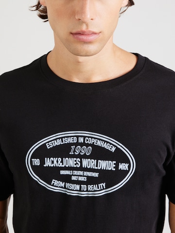 JACK & JONES - Camiseta 'JORYORK' en negro