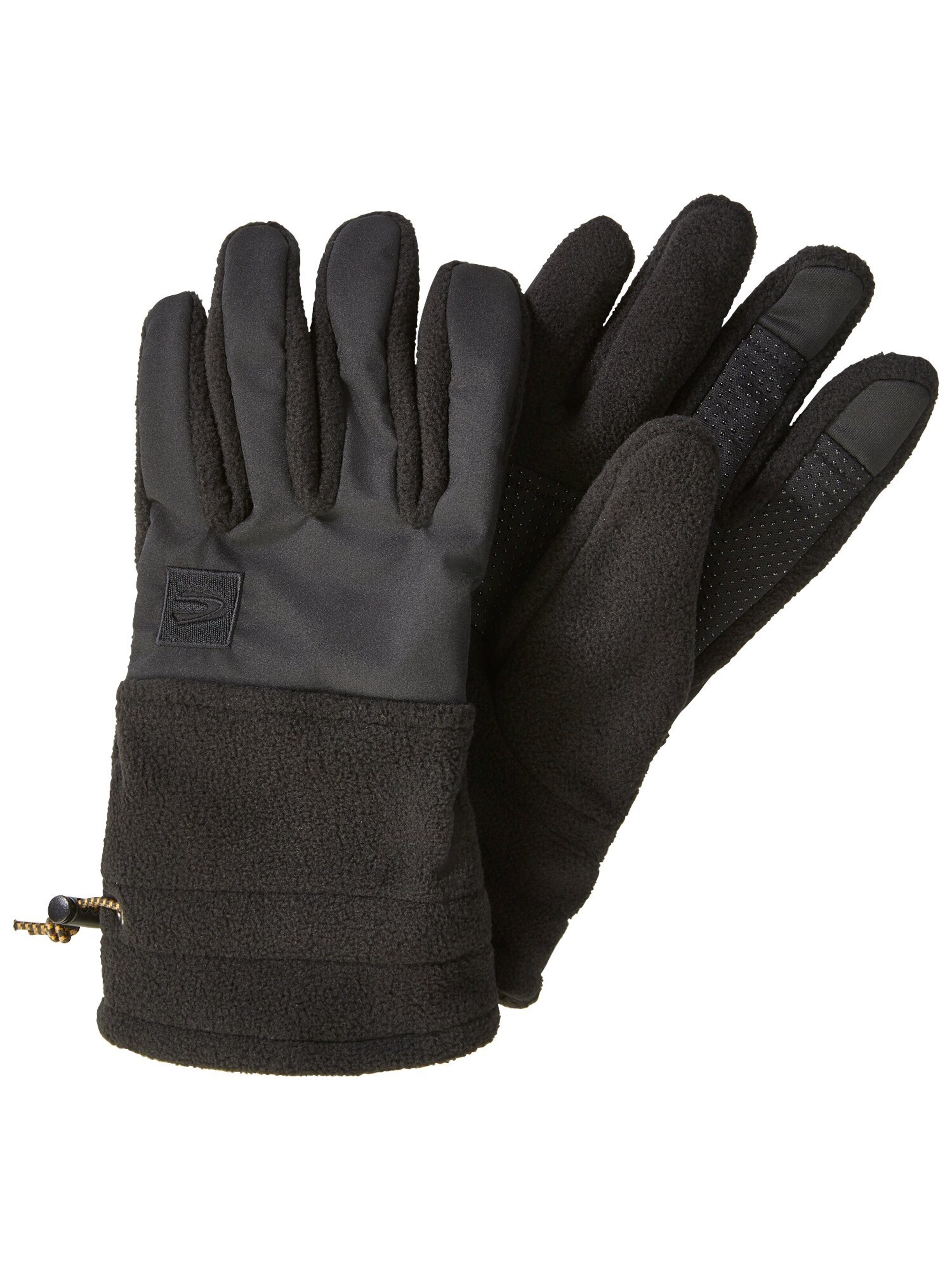 CAMEL ACTIVE Fingerhandschuhe in Schwarz: Vorderseite