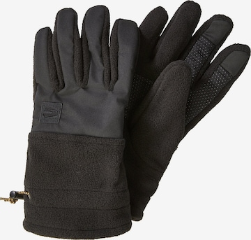 CAMEL ACTIVE Full Finger Gloves in Black: front