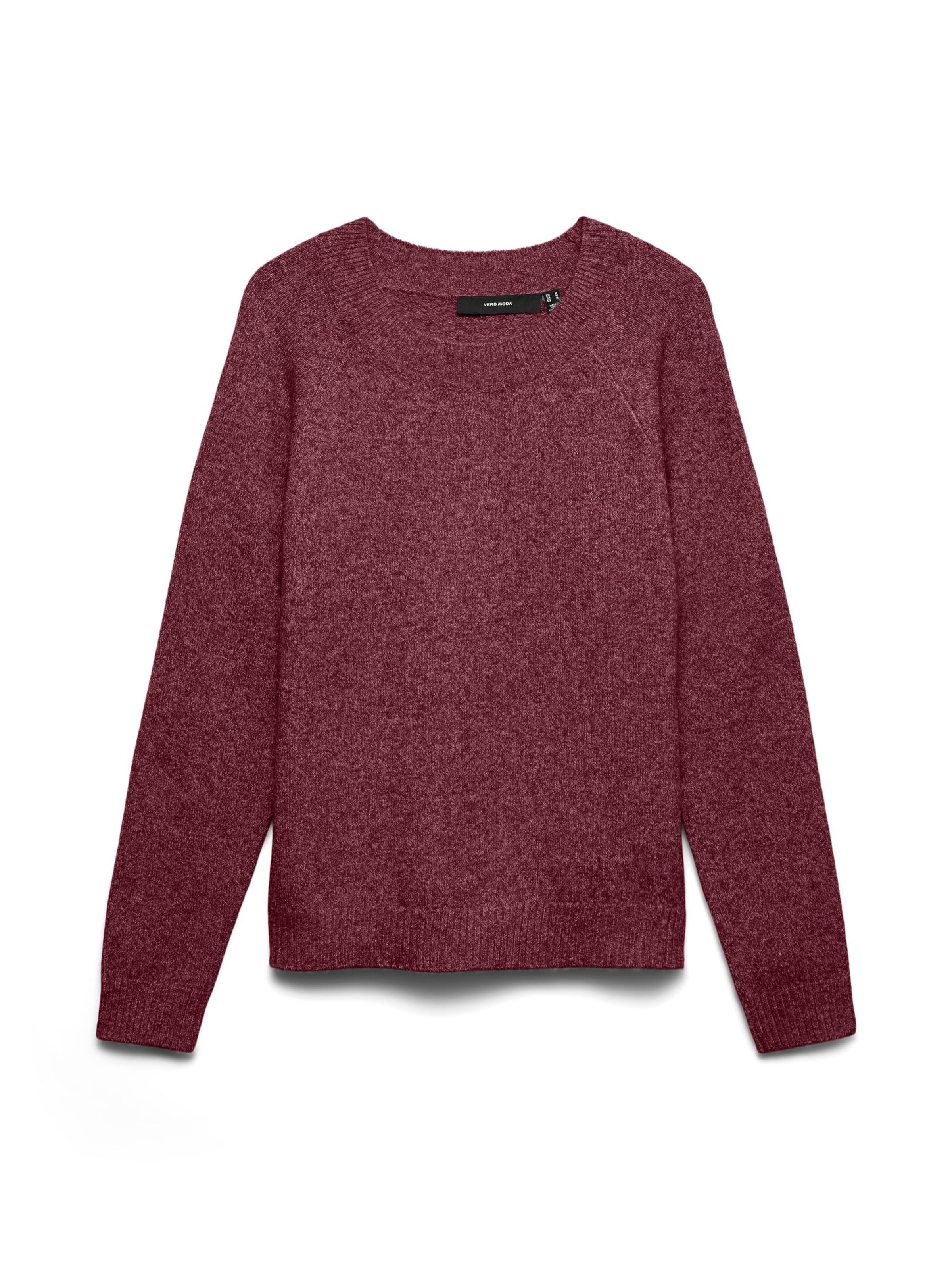 VERO MODA Пуловер 'VMDoffy' в червено: отпред