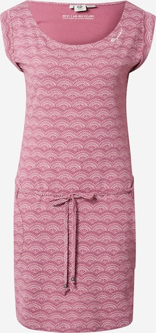 Ragwear Kleid 'TAG' in Pink: predná strana