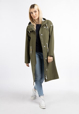 Manteau fonctionnel Schmuddelwedda en vert