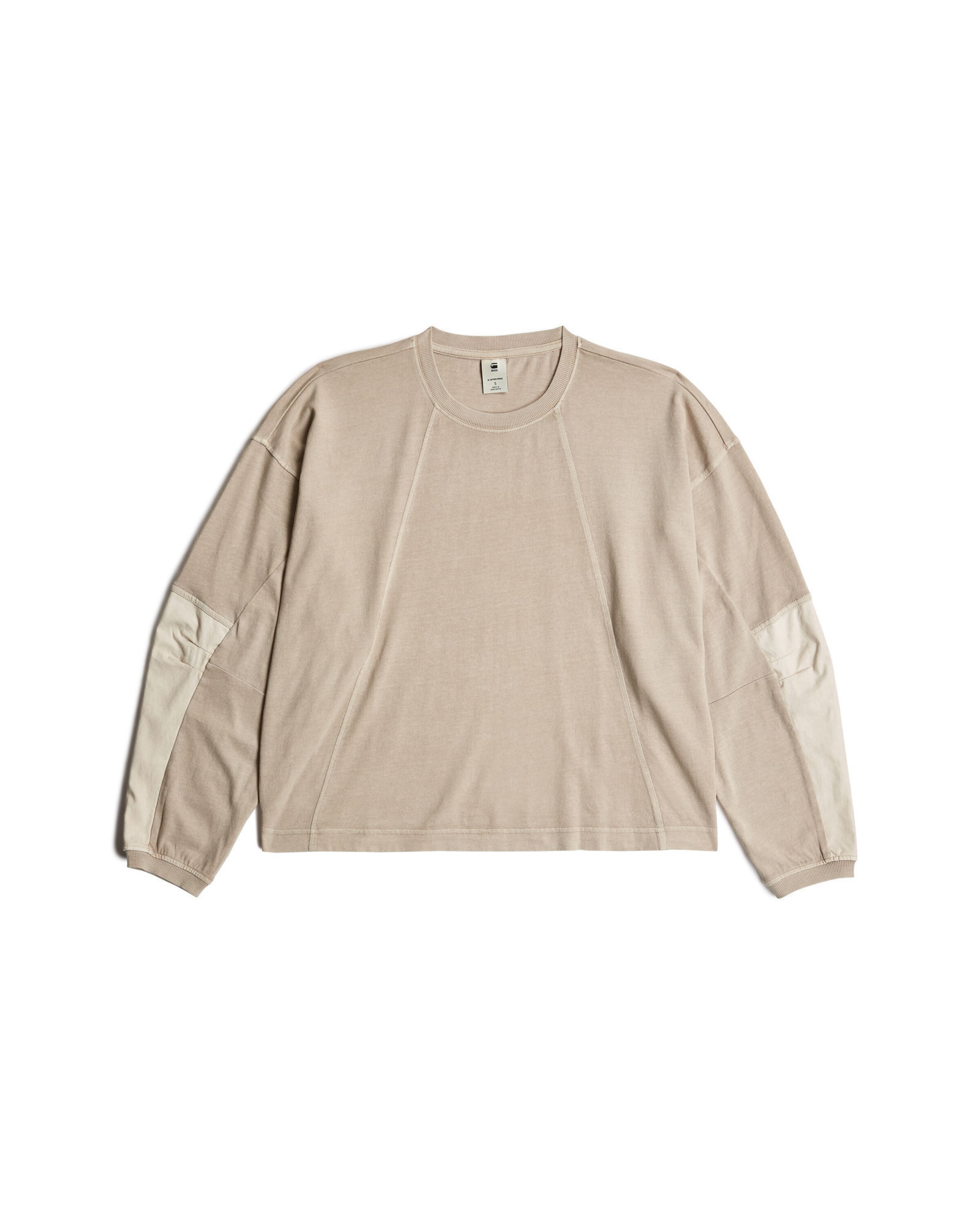 T-shirt G-STAR en beige : devant