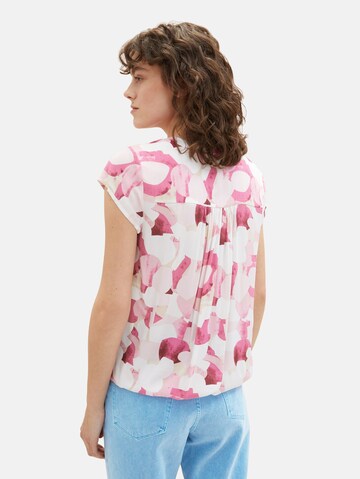 TOM TAILOR Blouse in Pink