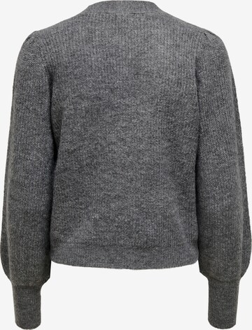 JDY Knit cardigan 'Drea' in Grey