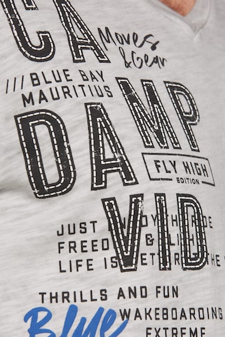CAMP DAVID Shirt in Grey