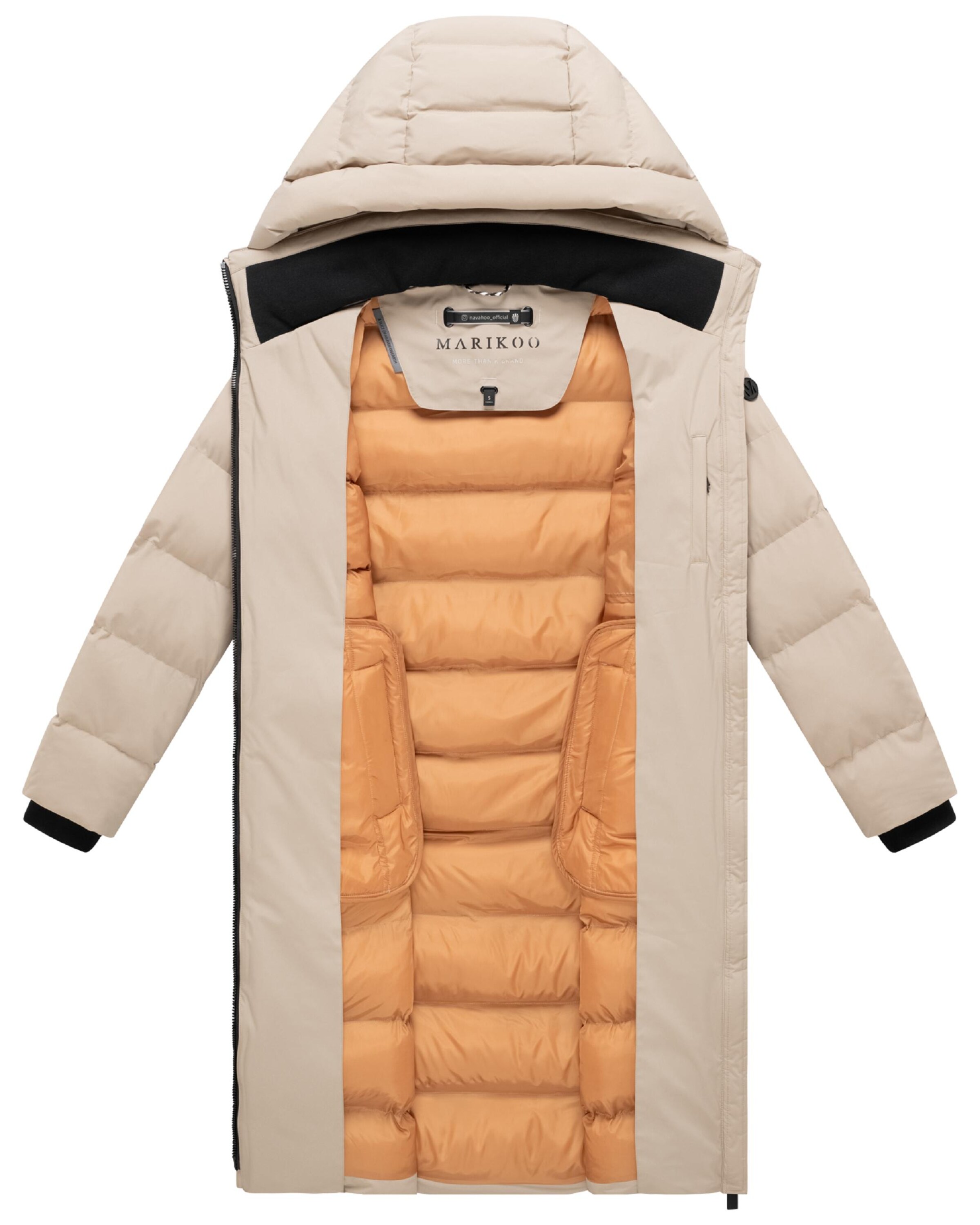 Manteau fonctionnel 'Harukaa 16' MARIKOO en beige