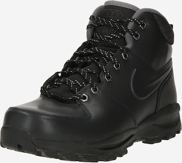 Nike Sportswear - Sapatilhas altas 'Manoa' em preto: frente