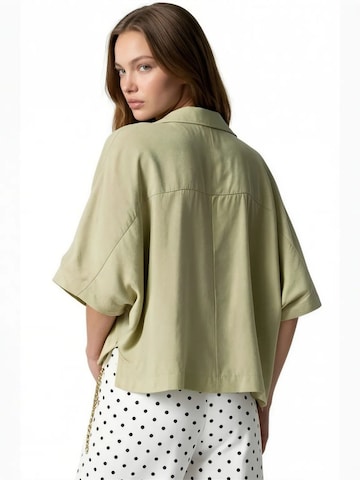 Busem Blouse in Groen