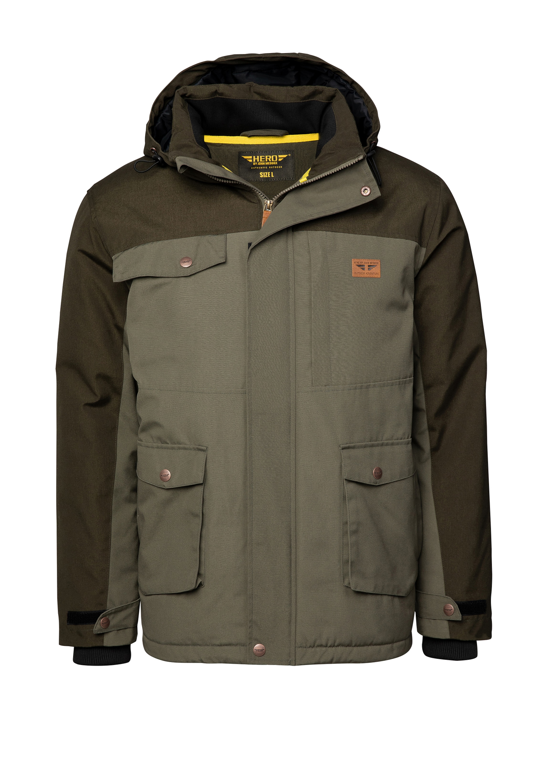 Veste mi-saison 'Jan' Hero en vert : devant