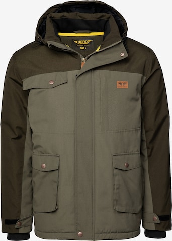 Veste mi-saison 'Jan' Hero en vert : devant