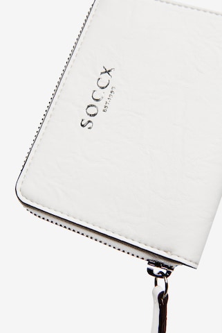 Soccx Portemonnaie in Weiß