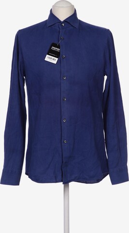 JOOP! Button Up Shirt in M in Blue: front