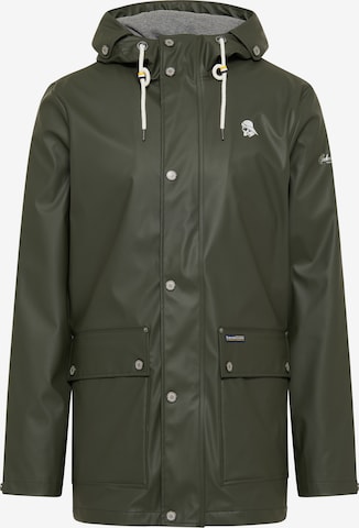 Schmuddelwedda Between-season jacket in Green: front