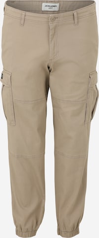 Regular Pantaloni cu buzunare 'JPSTKANE JJJONNIE' de la Jack & Jones Plus pe bej: față