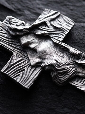 REYTEL Pendant 'THE FACE OF FAITH' in Silver