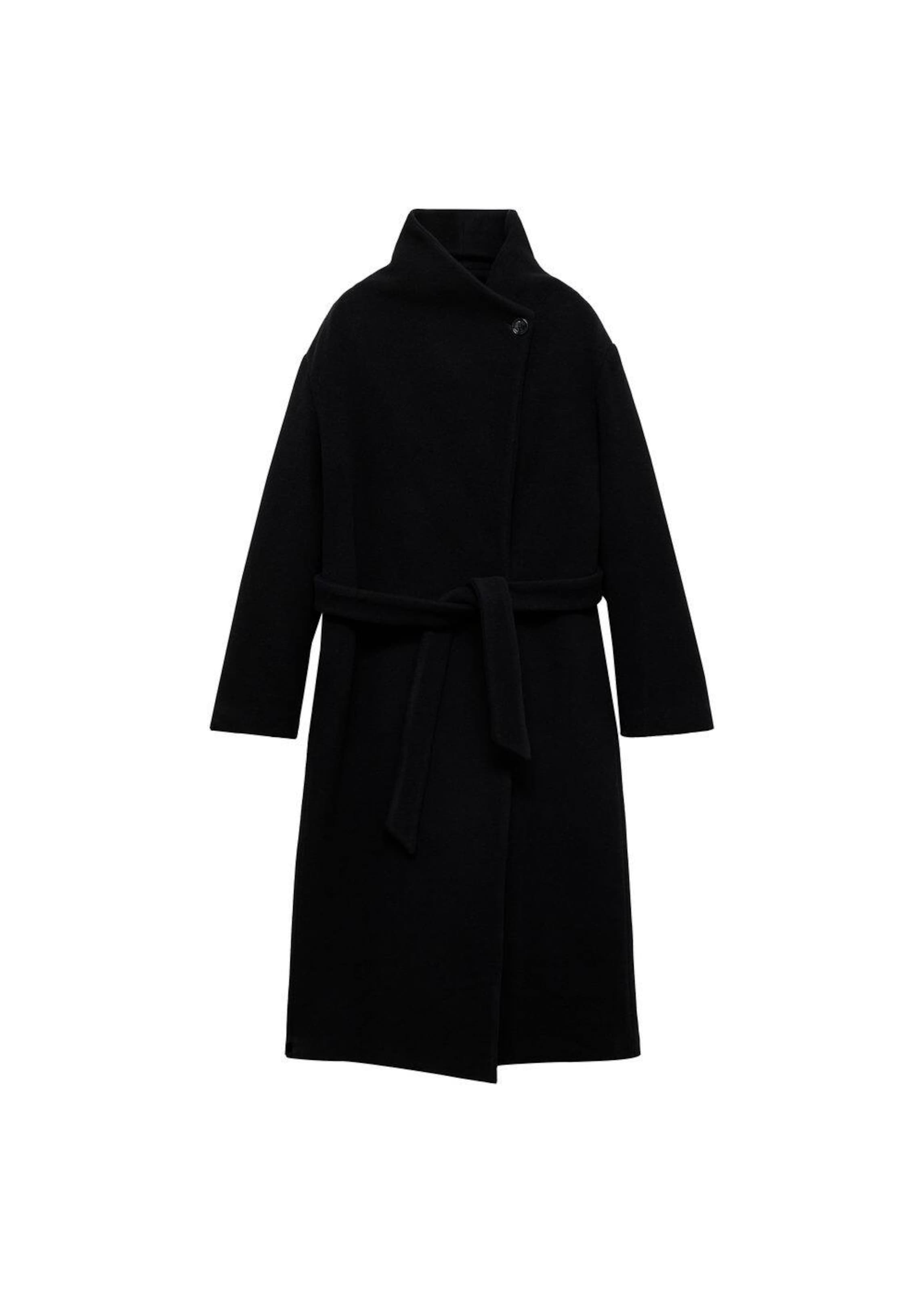 MANGO Välikausitakki 'Norma' värissä musta: etupuoli