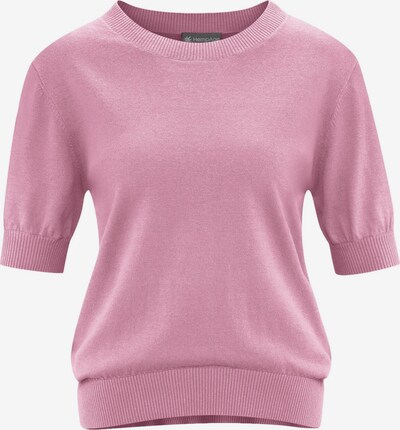 HempAge Pullover ' Short Sleeve ' in rosa, Produktansicht