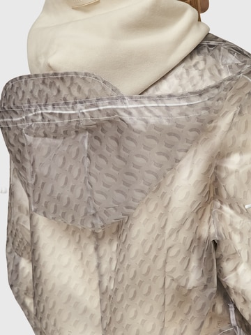 THE ODDS Functionele mantel 'Print Raincoat/ LMTD edition' in Wit