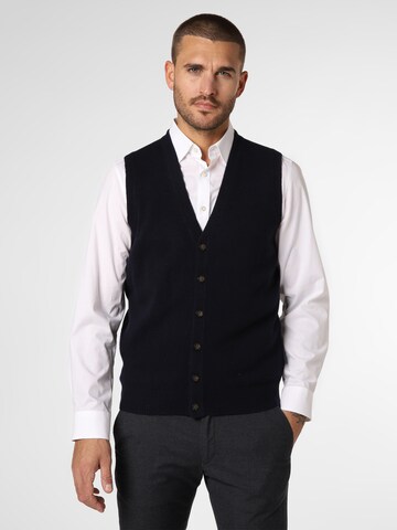 Andrew James Sweater Vest in Blue: front