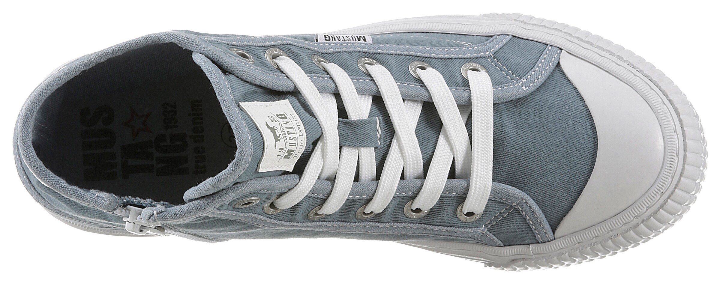 MUSTANG High-Top Sneakers in Blue